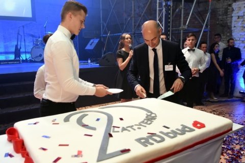 20171010 20 lat RD bud Gala Jubileuszowa tort
