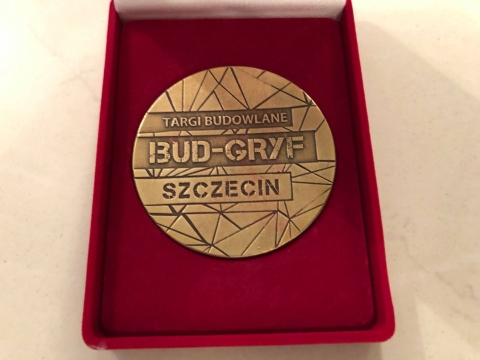 20190344oknoplast Medal dla OKNOPLAST w targach BudGryf
