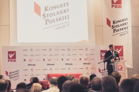 20150525Aveex RedPen for POiD VI Kongres Stolarki Polskiej Janusz Piechocinski 1