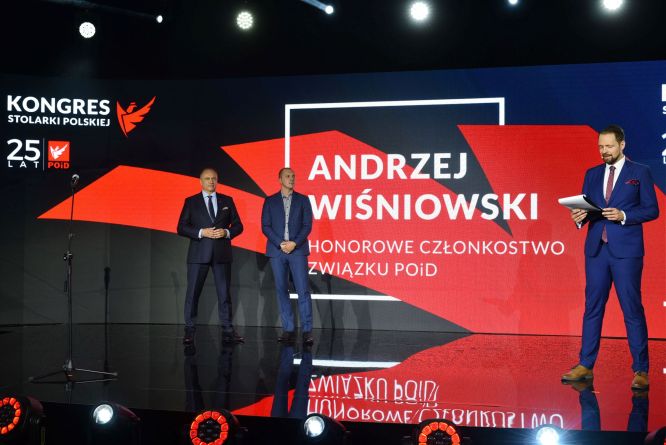 POiD XI KSP Kongres Stolarki Polskiej-Gala-Honorowe-Czlonkowstwo-Andrzej-Wisniowski-1