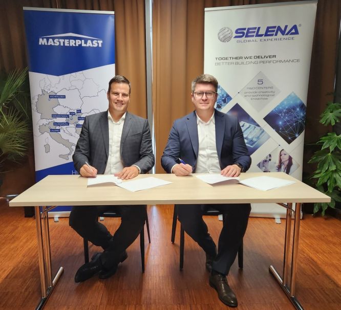20230707selena Tibor Dávid prezes Masterplast po lewej i Krzysztof Ościłowicz CFO i Członek Zarządu Grupy Selena